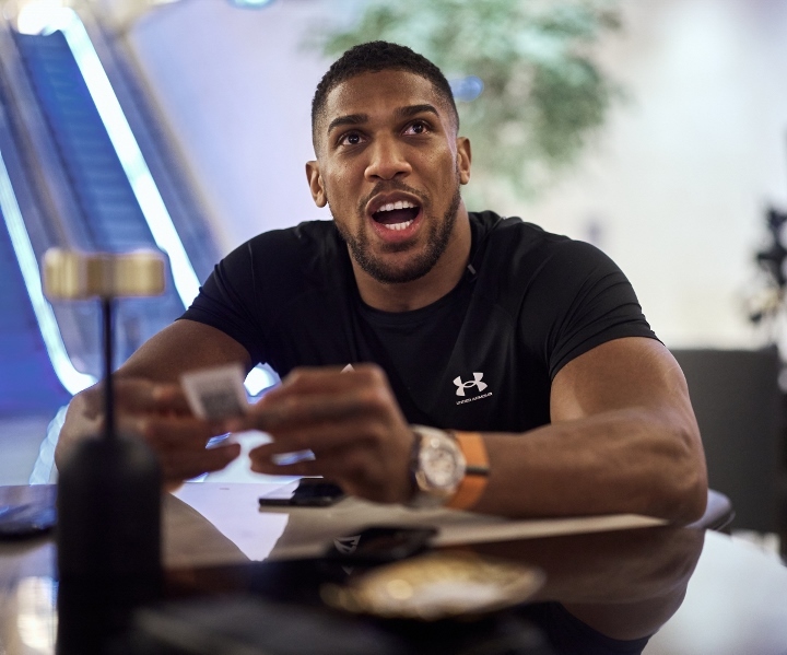 Anthony Joshua I Said Three Fights This Year, Next Year I Might Go For